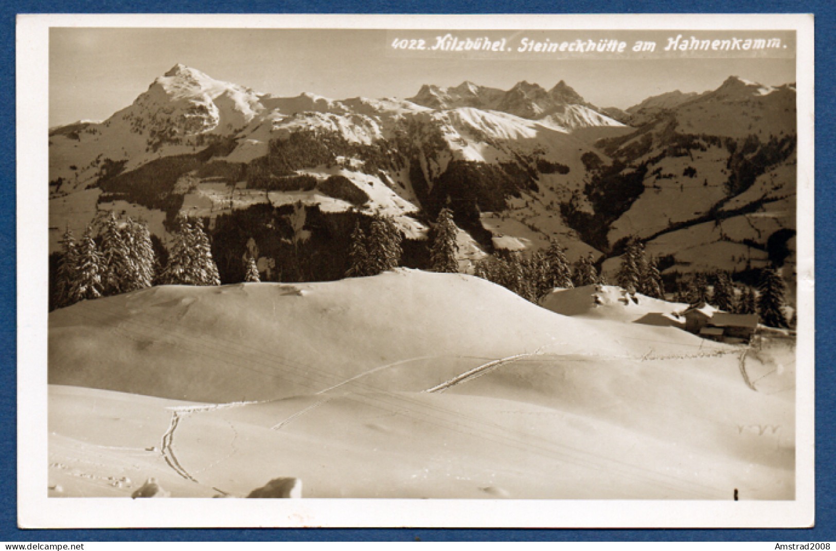 1943 - KITZBUHEL - STEINECK HUTTE AM HAHNENKAMM  - OSTERREICH - AUTRICHE - Kitzbühel