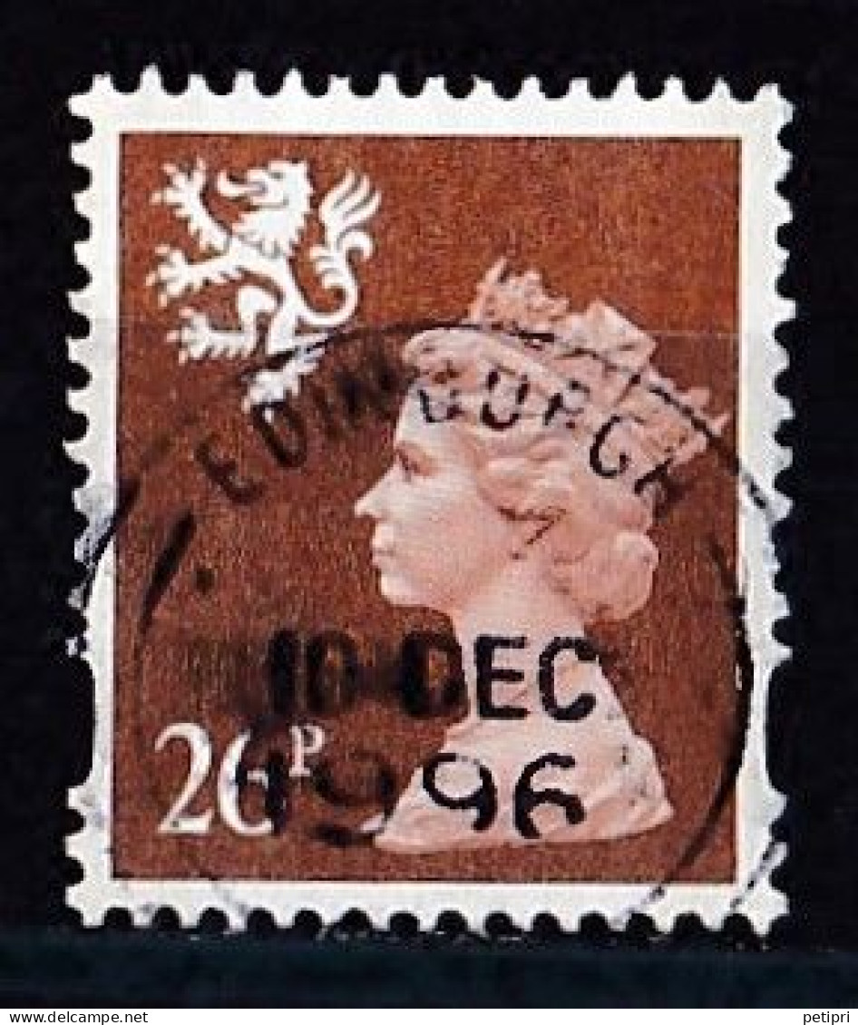 Grande Bretagne -  Elisabeth II - Ecosse -  Y&T N ° 1896  Oblitéré  Edinbourg 96 - Escocia