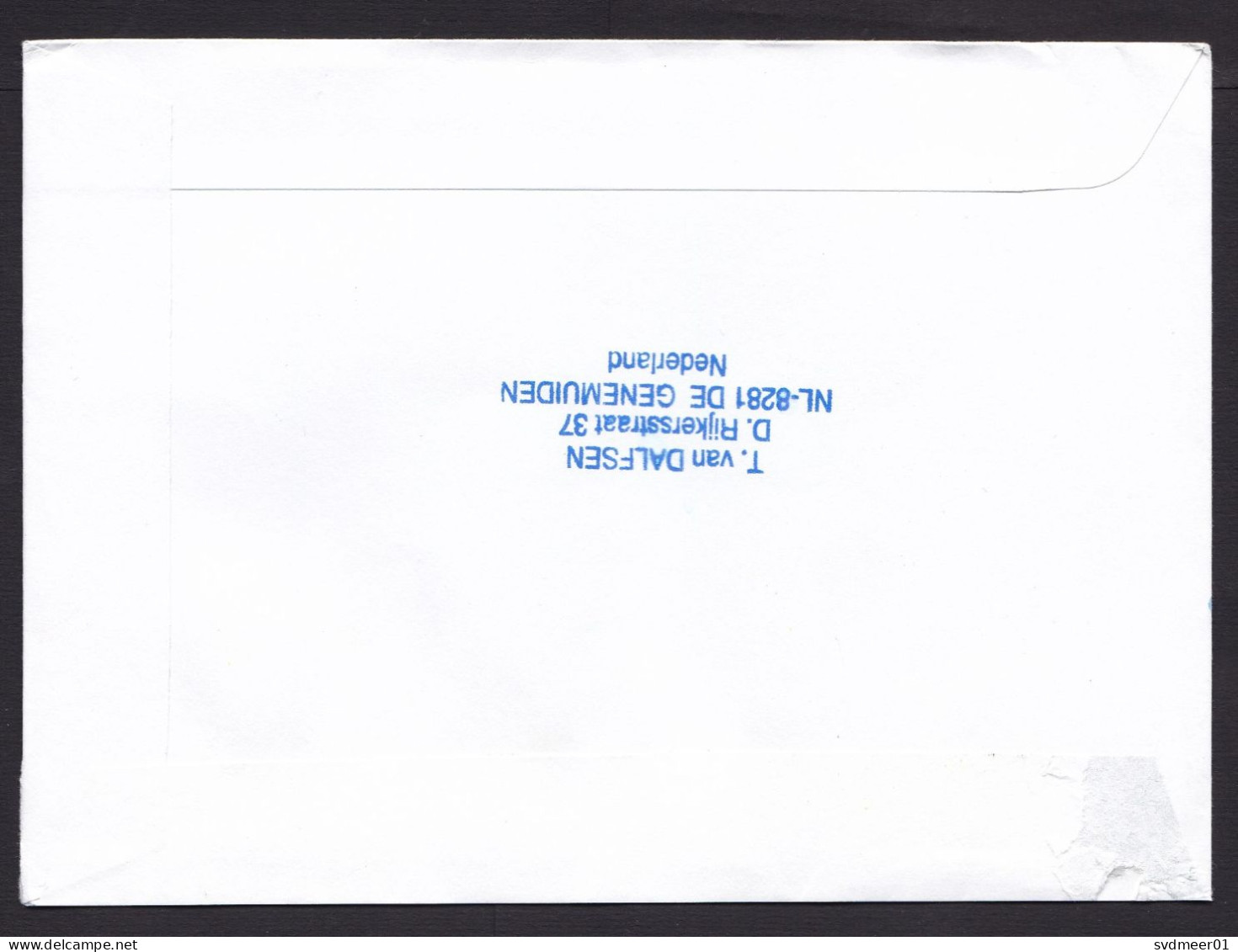 Netherlands: Priority Cover To Germany, 2011, 2 Stamps, Love, Returned, CN15 Retour Label (minor Damage At Back) - Briefe U. Dokumente