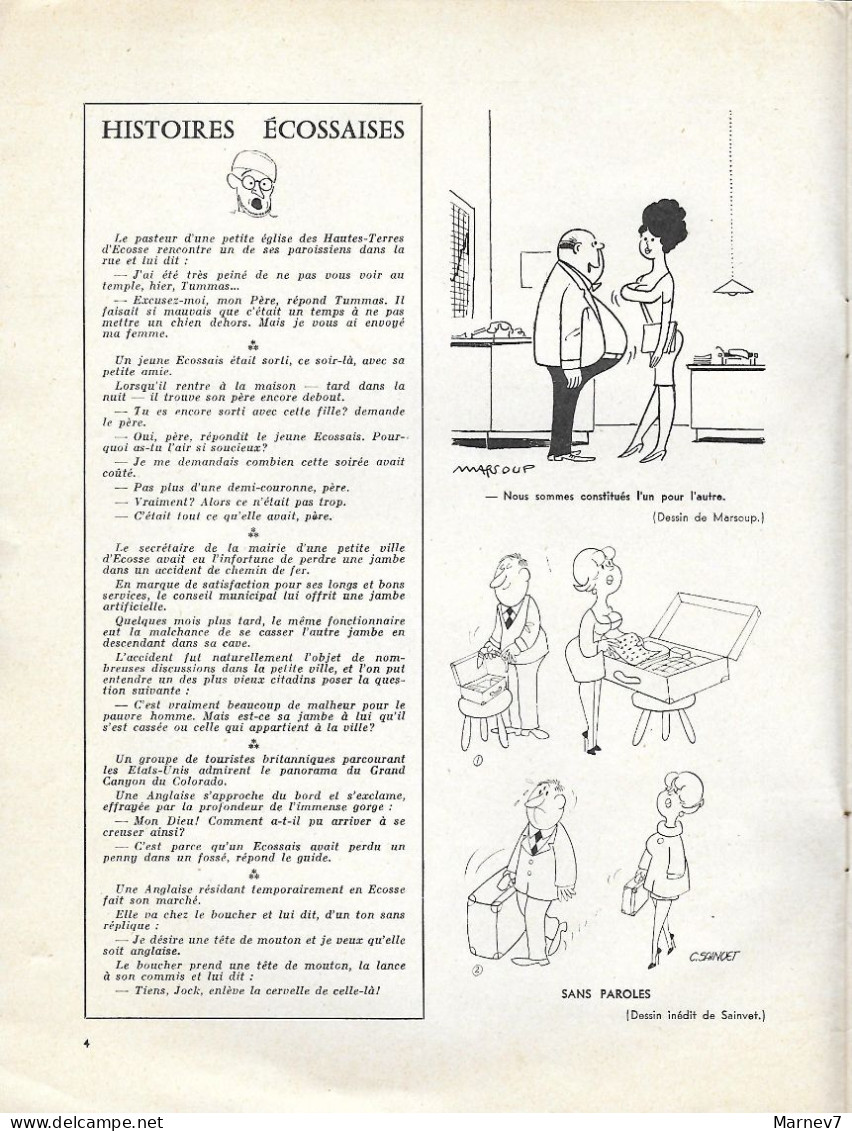 Revue Médicale - RIDENDO - Salon De L'Auto - N° 313 Octobre 1967 - Anecdotes, Dessins, Caricatures, Histoires,... - Medicine & Health