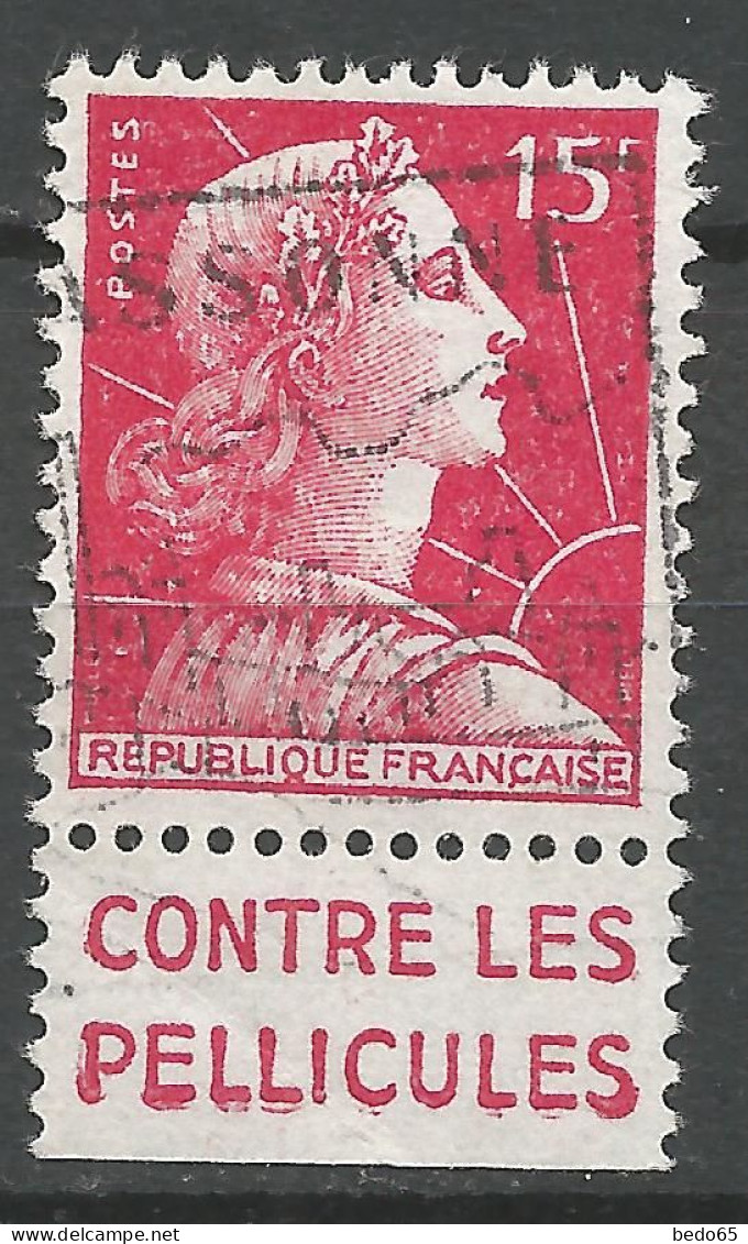 TYPE MARIANNE DE MULLER  N° 1011 PUB HAHN OBL / Used - Used Stamps