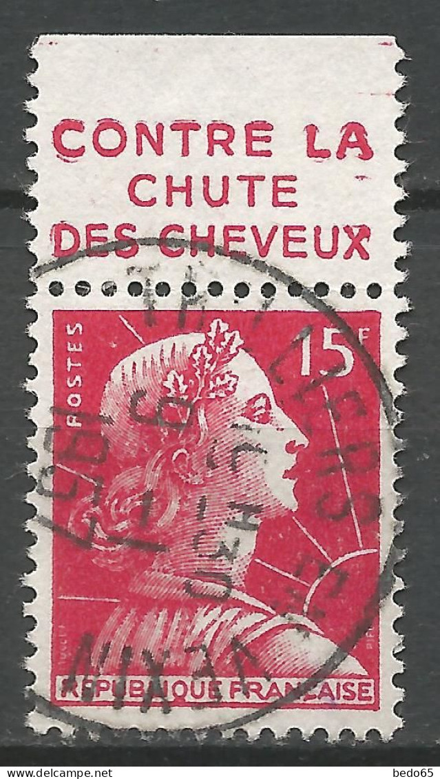 TYPE MARIANNE DE MULLER  N° 1011 PUB HAHN OBL / Used - Used Stamps