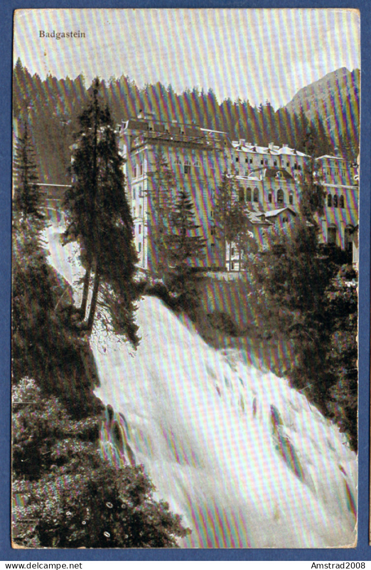 DER UNTERE WASSERFALL IN BADGASTEIN    - OSTERREICH - AUTRICHE - Bad Gastein