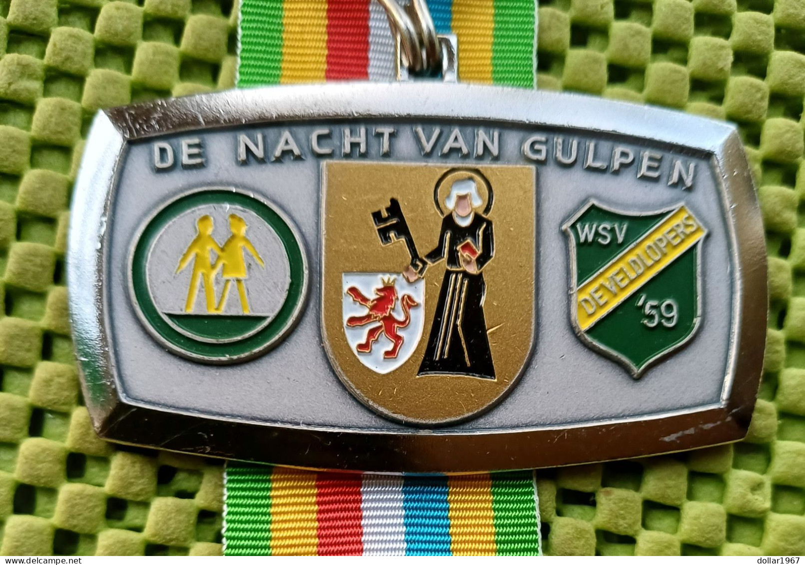 Medaille - Gulpen - Org. W.S.V. De Veldlopers 70 Km -  Original Foto  !!  Medallion  Dutch - Sonstige & Ohne Zuordnung