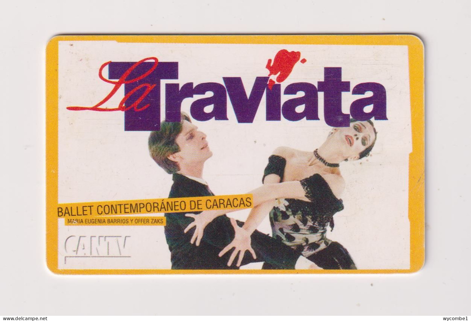 VENEZUELA  -  La Traviata Chip Phonecard - Venezuela