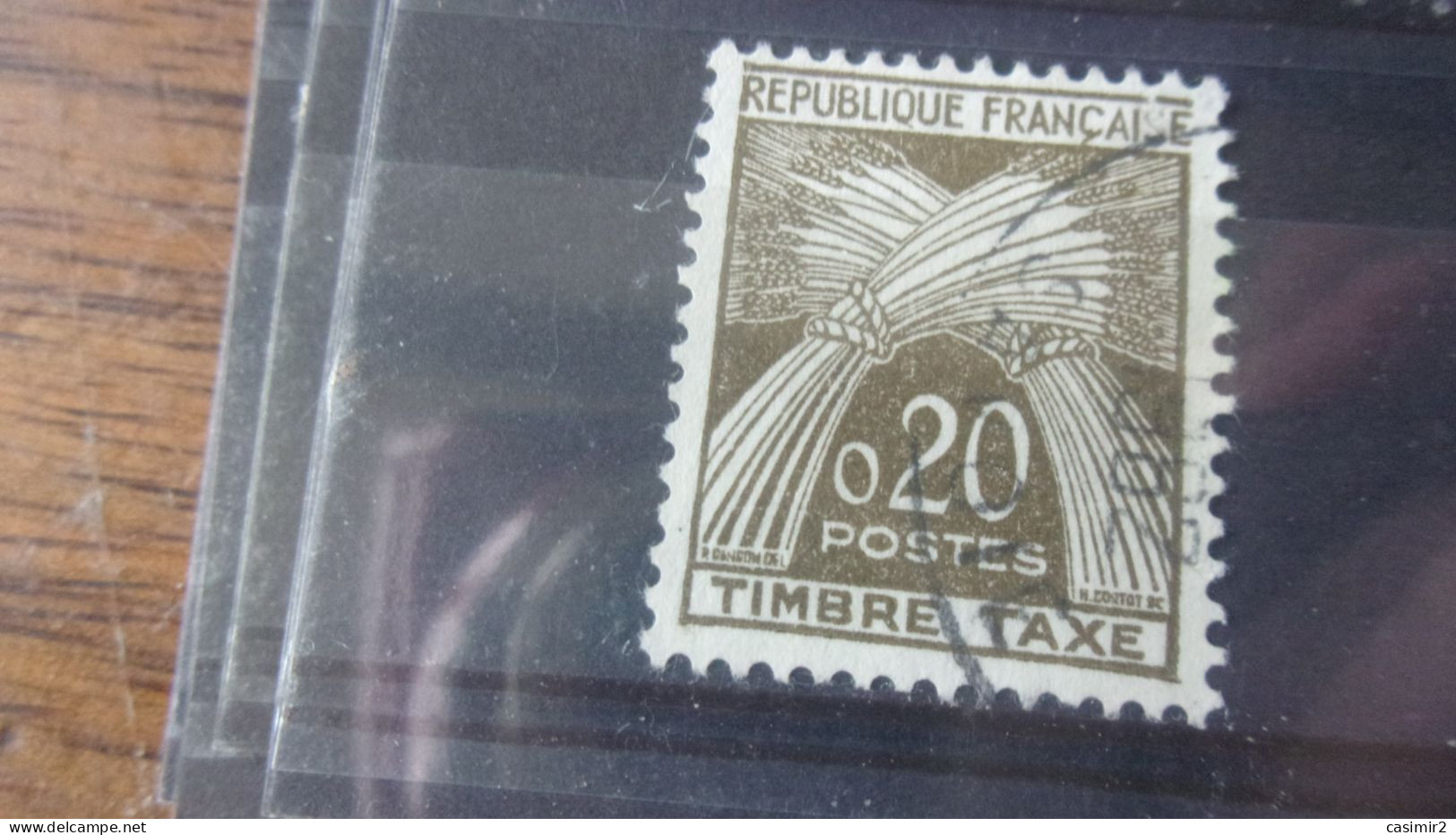 FRANCE TAXE YVERT N° 92 - 1960-.... Usati