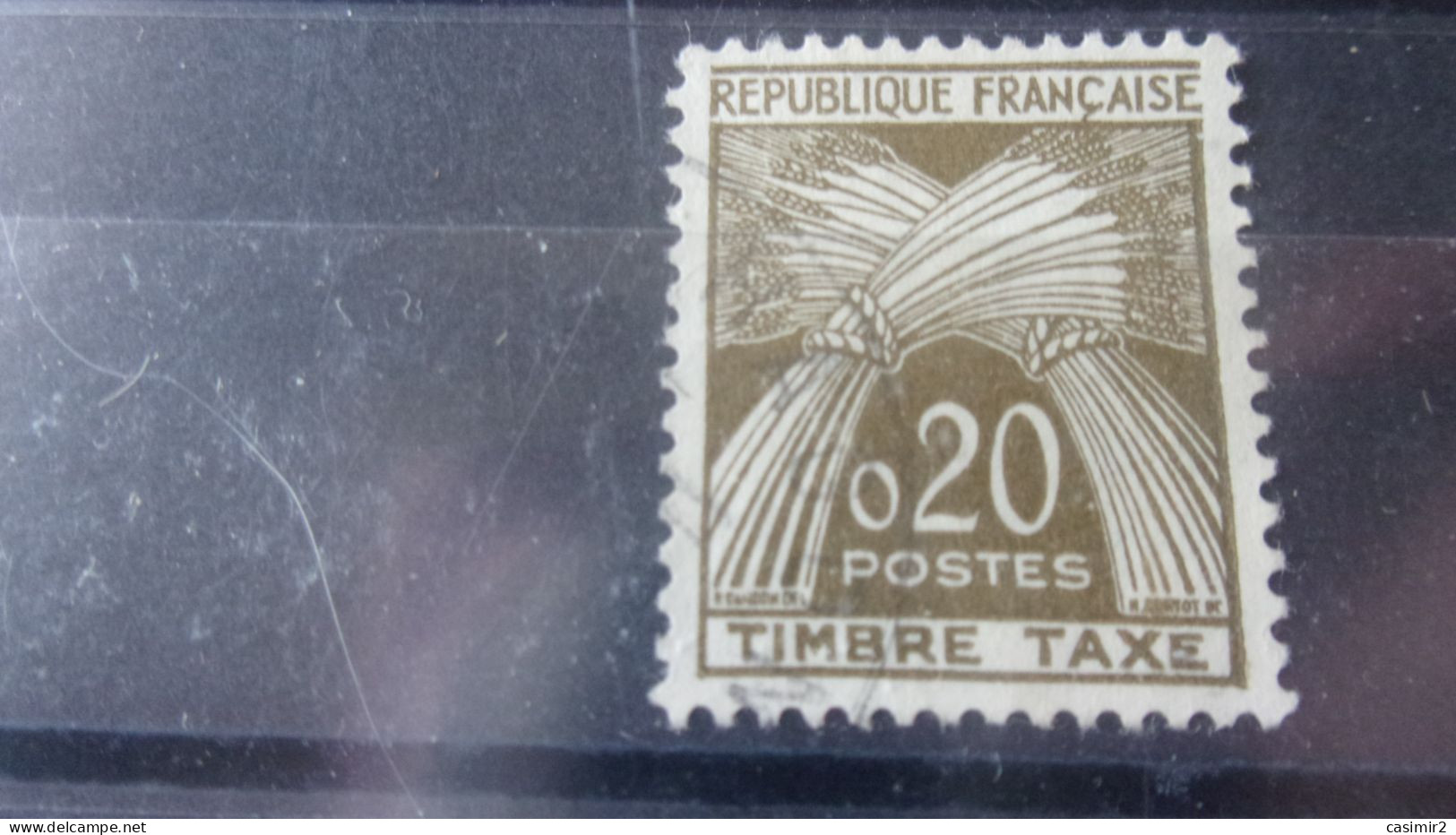 FRANCE TAXE YVERT N° 92 - 1960-.... Usati