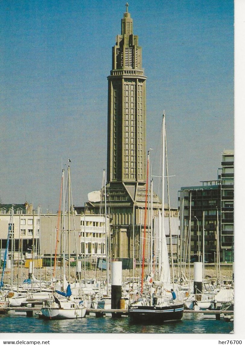 EGLISE SAINT JOSEPH DU HAVRE ARCHITECHTURE AUGUSTE PERRET. CLASSEE AUX MONUMENTS DE L UNESCO - Eglises Et Cathédrales