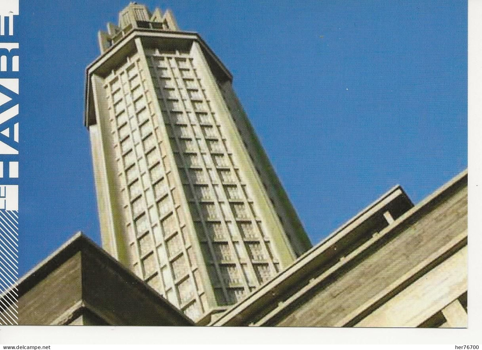 EGLISE SAINT JOSEPH DU HAVRE ARCHITECHTURE AUGUSTE PERRET. CLASSEE AUX MONUMENTS DE L UNESCO - Eglises Et Cathédrales