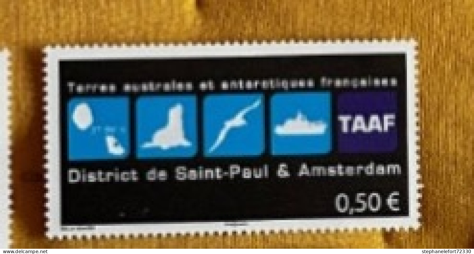 TAAF 2015 YT N° 741 Neuf **  - " District De Saint-Paul Et Amsterdam " - Unused Stamps