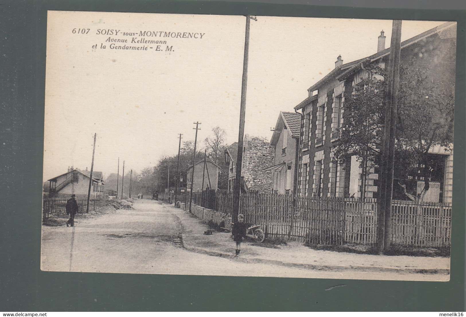 CP - 95 -Soisy-sous-Montmorency - Avenue Kellermann - Gendarmerie - Soisy-sous-Montmorency