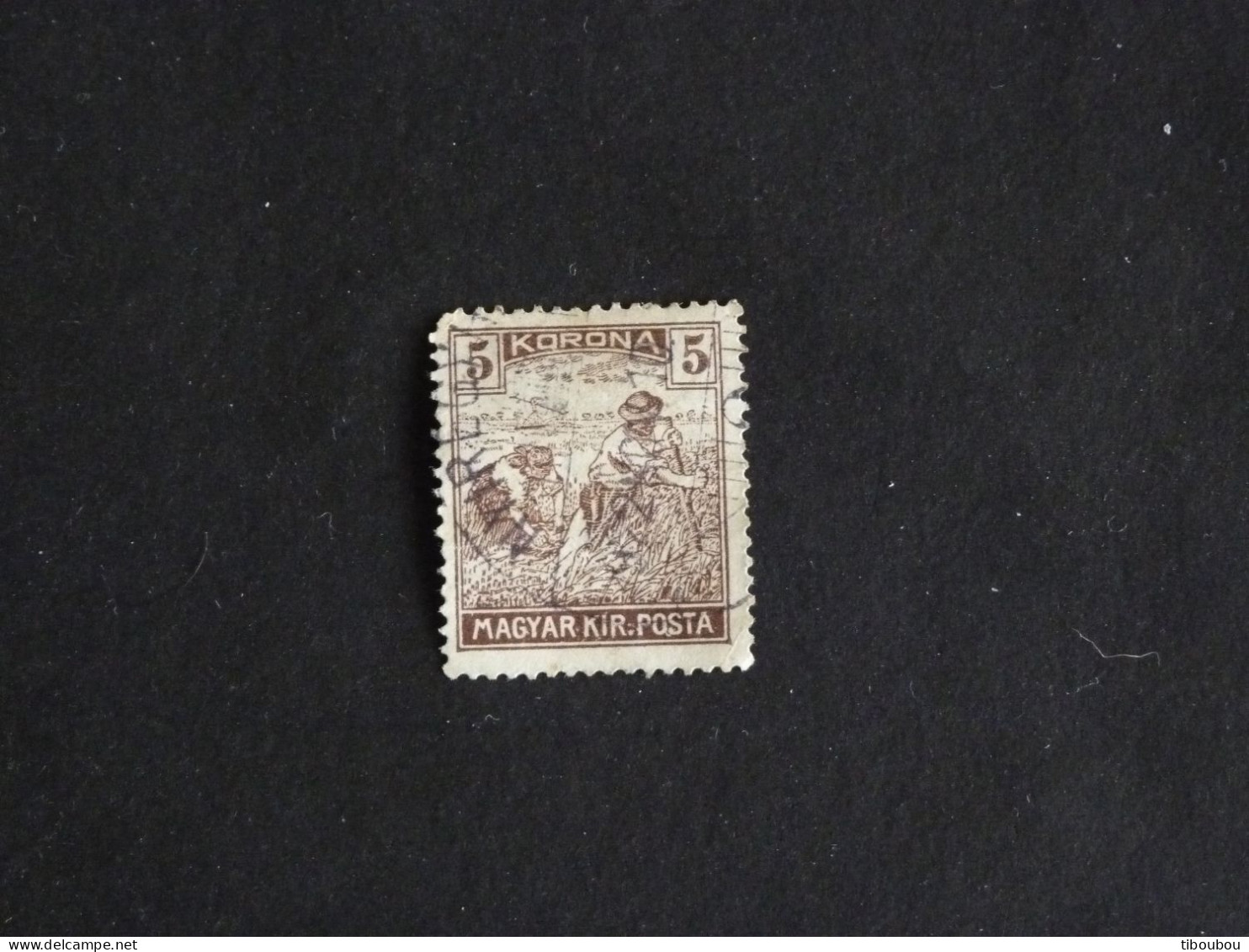 HONGRIE HUNGARY MAGYAR YT 300 OBLITERE - MOISSONNEURS - Used Stamps