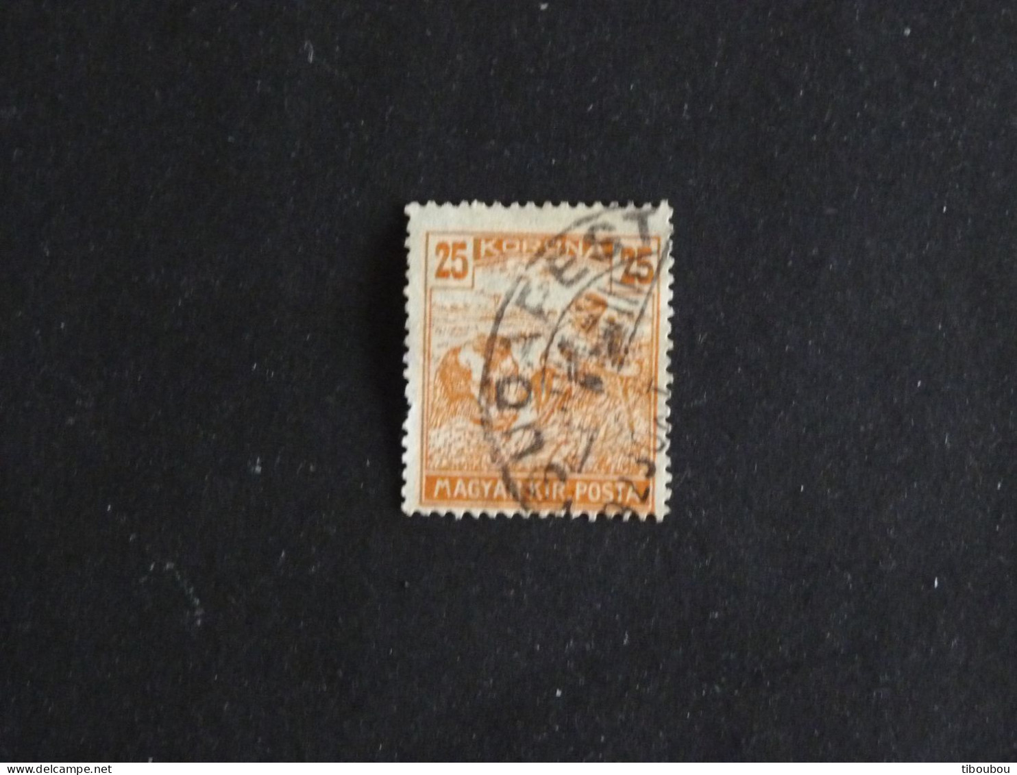 HONGRIE HUNGARY MAGYAR YT 307 OBLITERE - MOISSONNEURS - Used Stamps