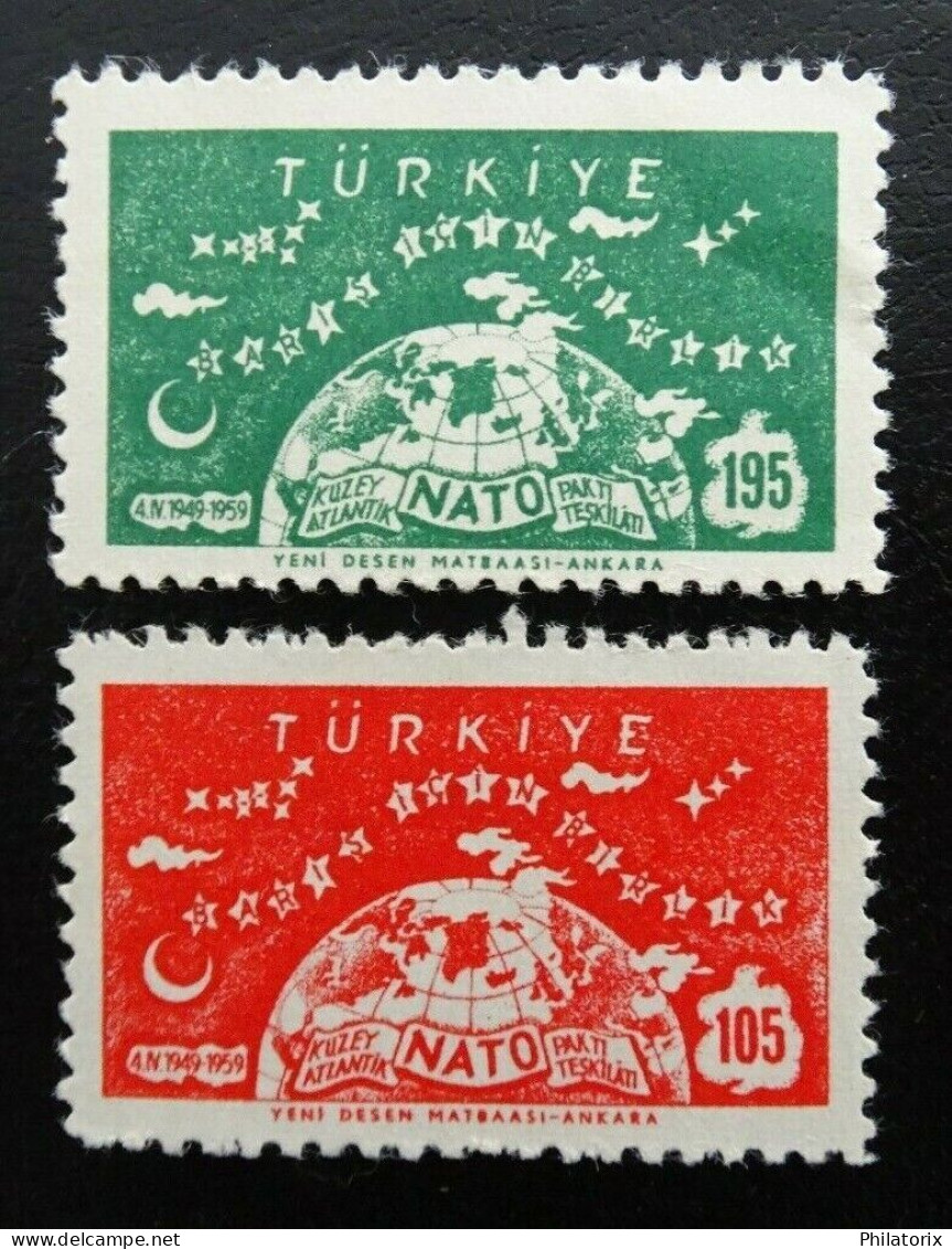 Türkei Mi 1621-1622 ** - Unused Stamps