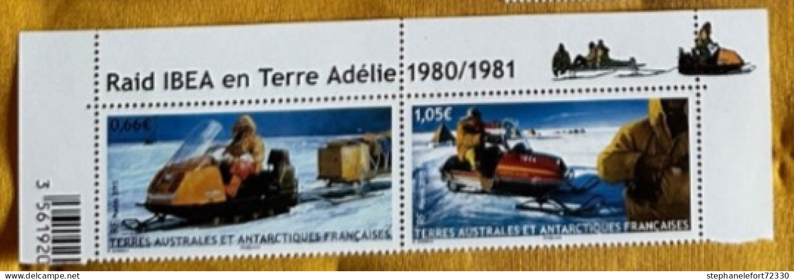 Taaf Terres Australes 2015  Neuf **  - Raid IBEA - 2 Timbres - Ongebruikt