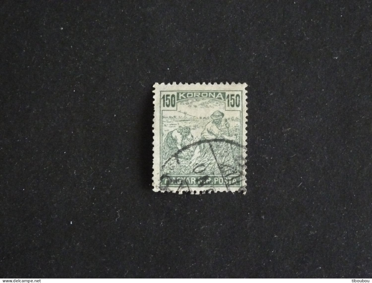 HONGRIE HUNGARY MAGYAR YT 331 OBLITERE - MOISSONNEURS - Used Stamps
