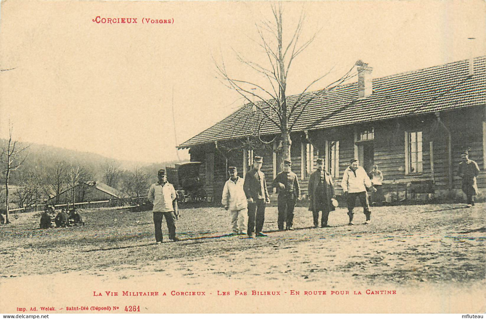 88* CORCIEUX  Les Pas Bilieux En Route Pour La Cantine    RL32,0133 - Corcieux