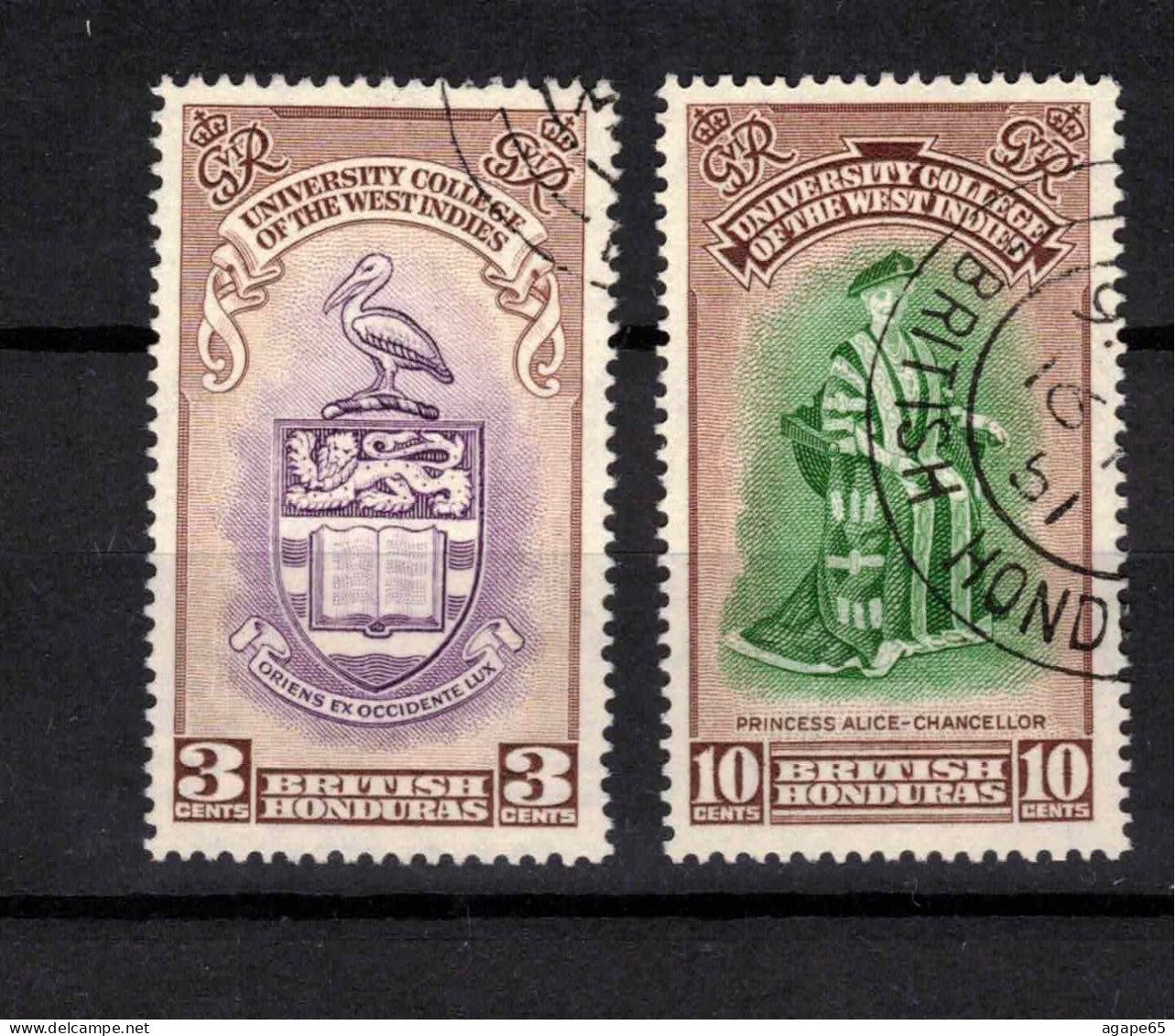 British Honduras, University Issue - Brits-Honduras (...-1970)