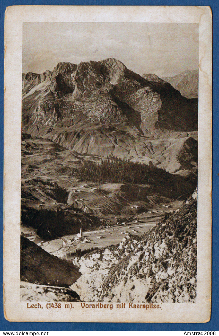 1921 - LECH - VORARLBERG MIT KAARSPITZE  - AUTRICHE - OSTERREICH - Lech