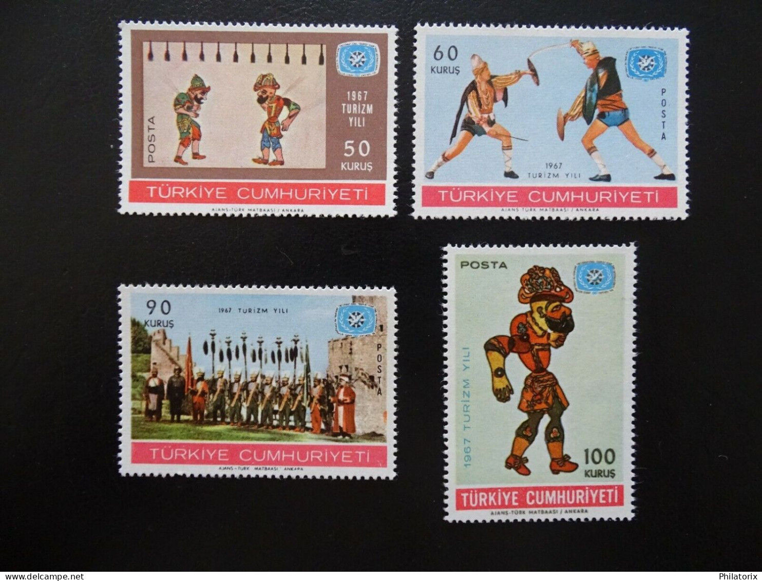 Türkei Mi 2033-2036 ** - Unused Stamps