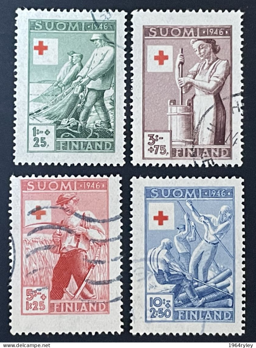 FINLAND  - (0) - 1946 - # 305/308 - Used Stamps