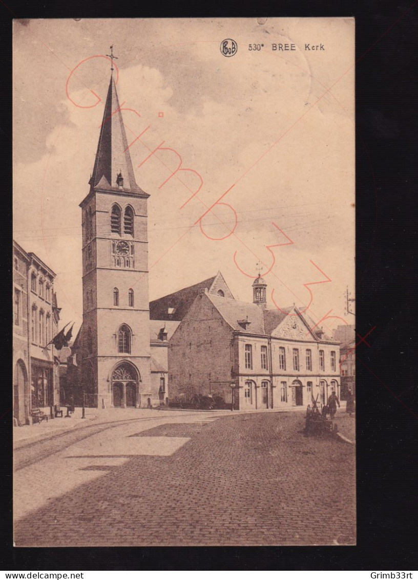 Bree - Kerk - Postkaart - Bree