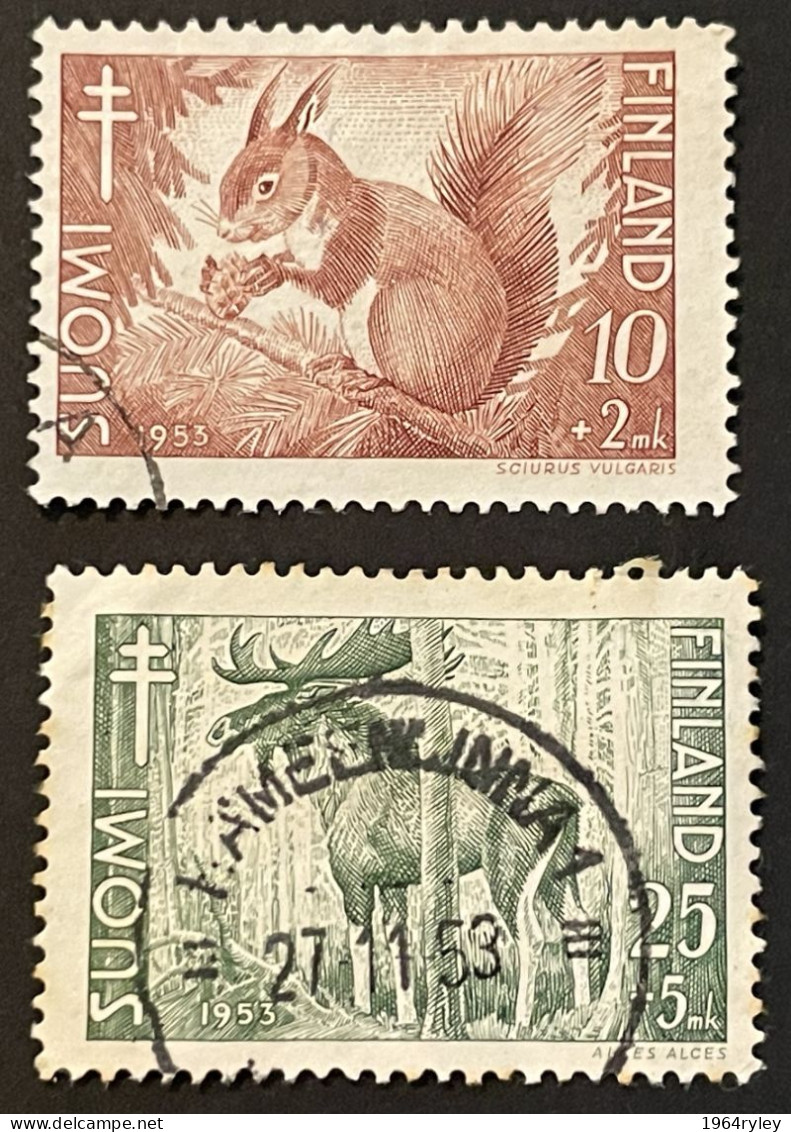 FINLAND  - (0) - 1953 - # 401, 403 - Used Stamps