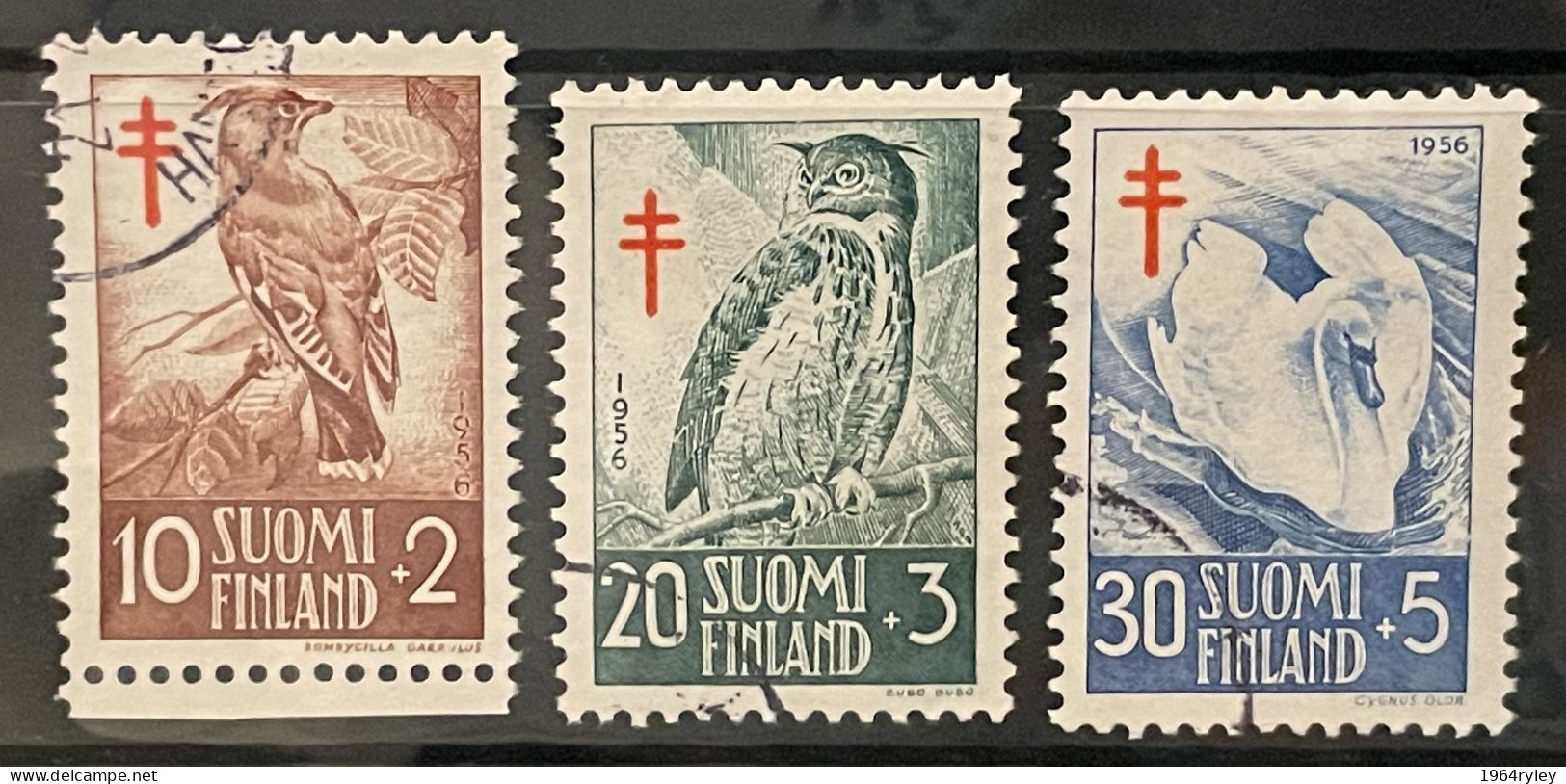 FINLAND  - (0) - 1956 - # 441/443 - Oblitérés