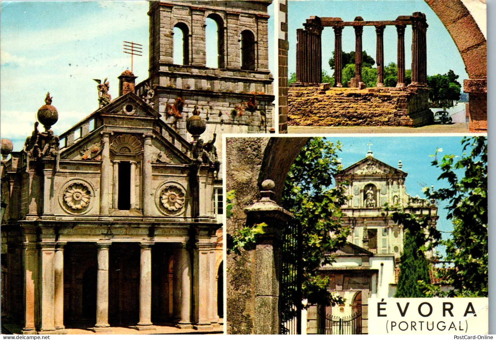 48890 - Portugal - Evora , Notre Dame De La Grace - Gelaufen 1986 - Evora