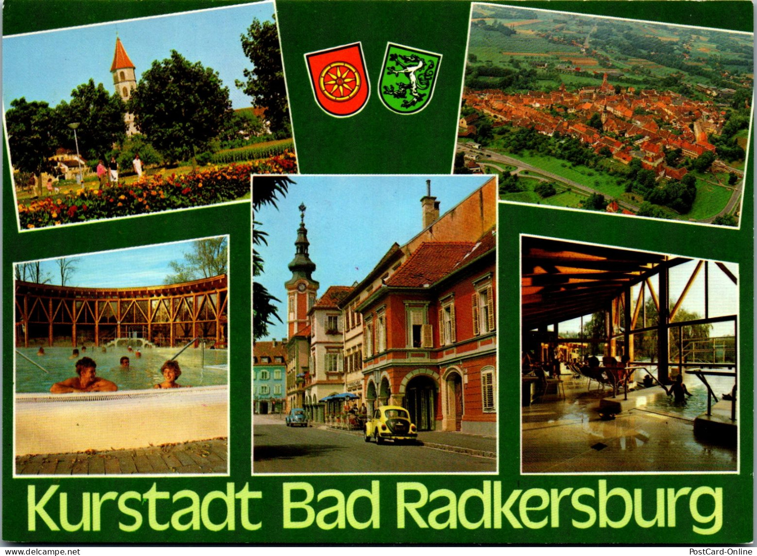 48860 - Steiermark - Bad Radkersburg , Thermalbad , Hauptplatz - Gelaufen 1980 - Bad Radkersburg