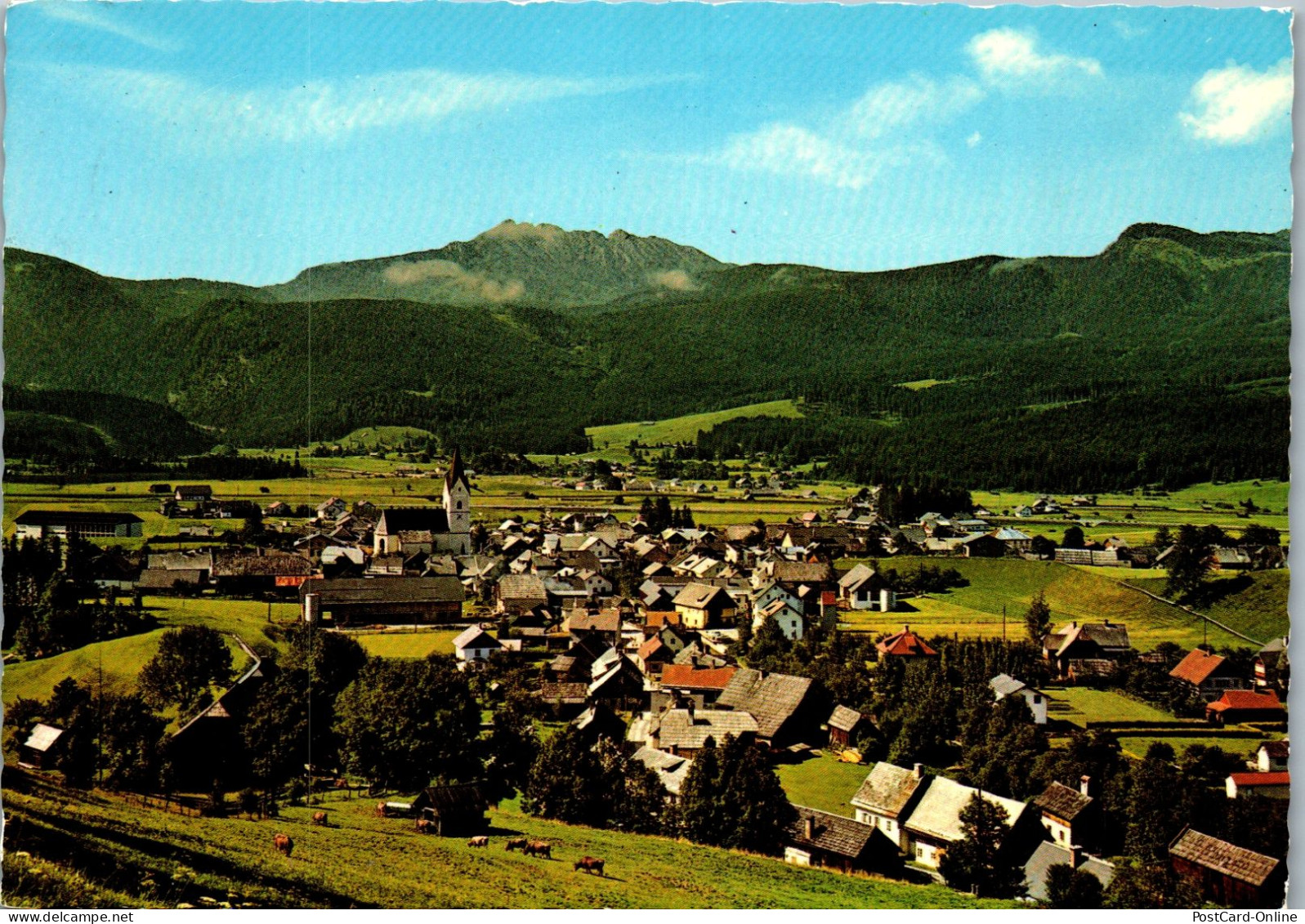48858 - Steiermark - Bad Mitterndorf , Mit Kamm , Panorama - Gelaufen  - Bad Mitterndorf