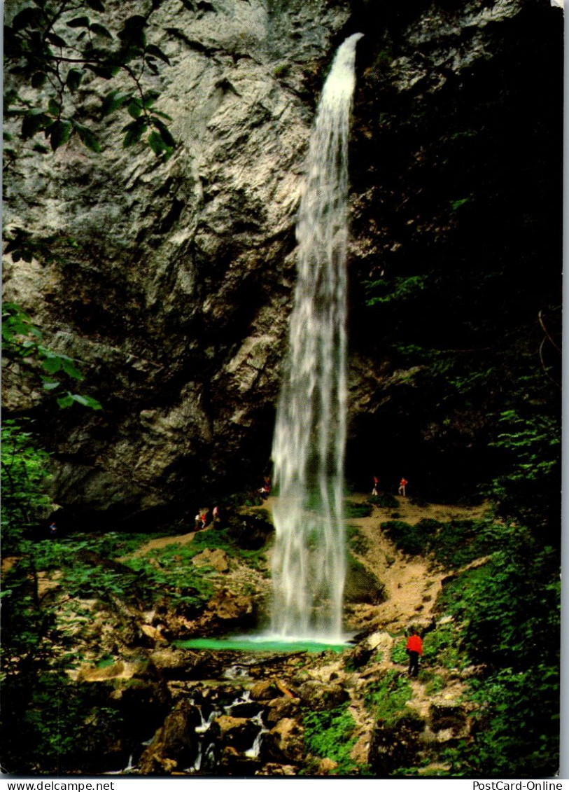 48847 - Kärnten - Gallizien , Wildensteiner Wasserfall - Gelaufen 1983 - Völkermarkt