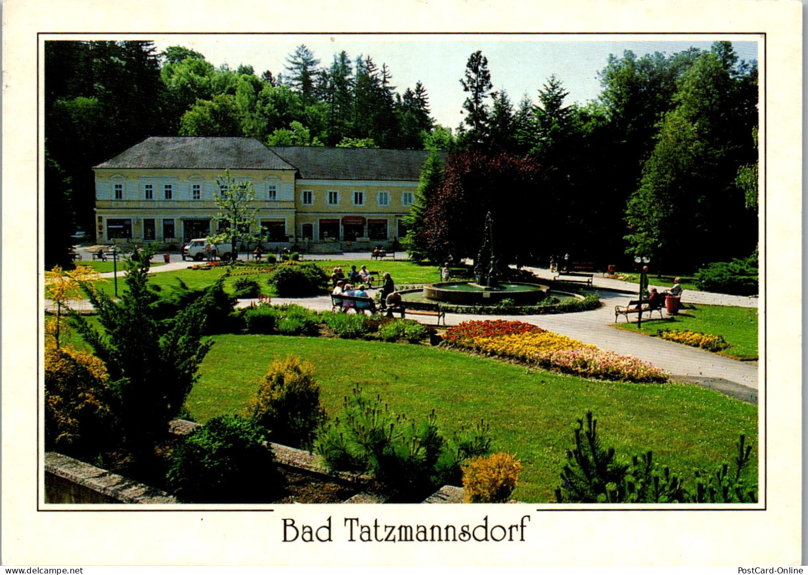 48857 - Burgenland - Bad Tatzmannsdorf , Heilbad - Gelaufen 1993 - Oberwart