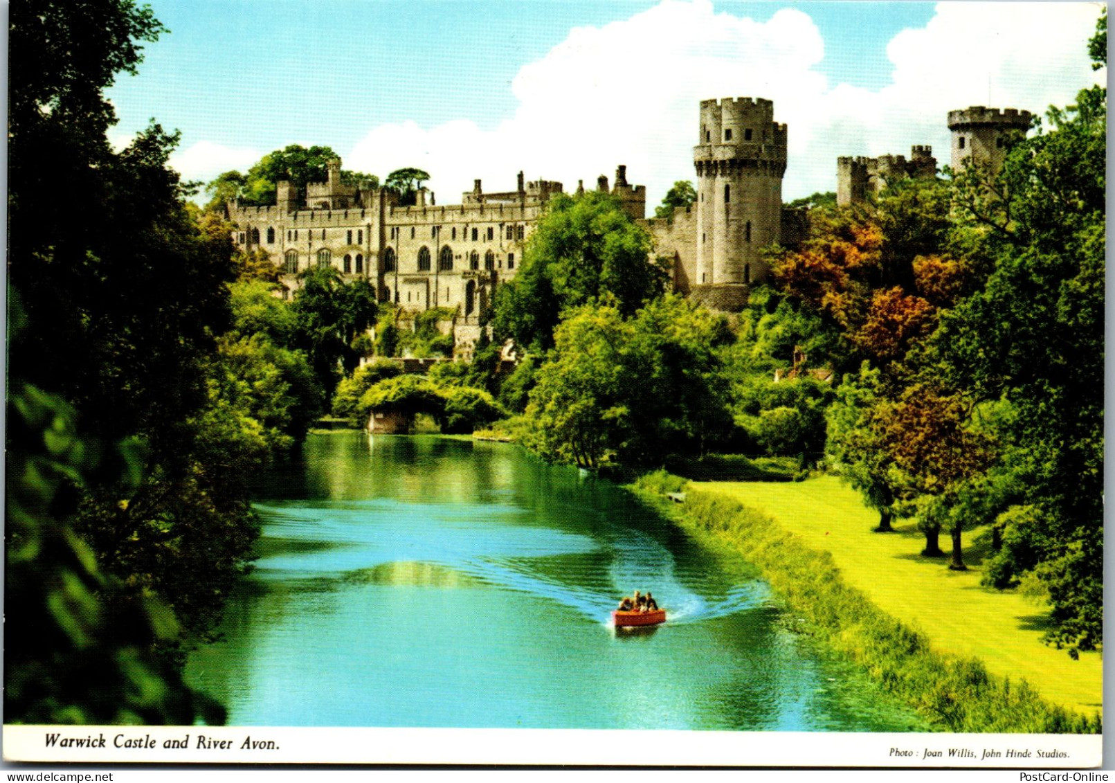 48802 - Großbritannien - Warwick , Castle And River Avon - Nicht Gelaufen  - Warwick