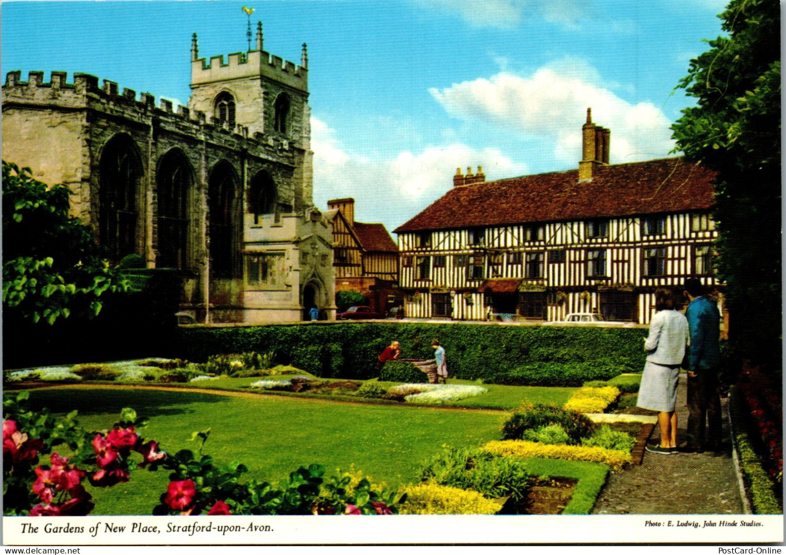 48796 - Großbritannien - Stratford Upon Avon , The Gardens Of New Place - Nicht Gelaufen  - Stratford Upon Avon