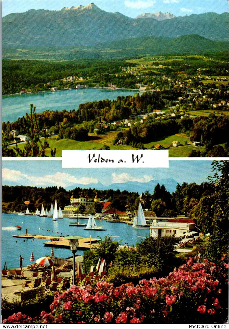 48758 - Kärnten - Velden , Am Wörthersee , Mehrbildkarte - Gelaufen 1982 - Velden