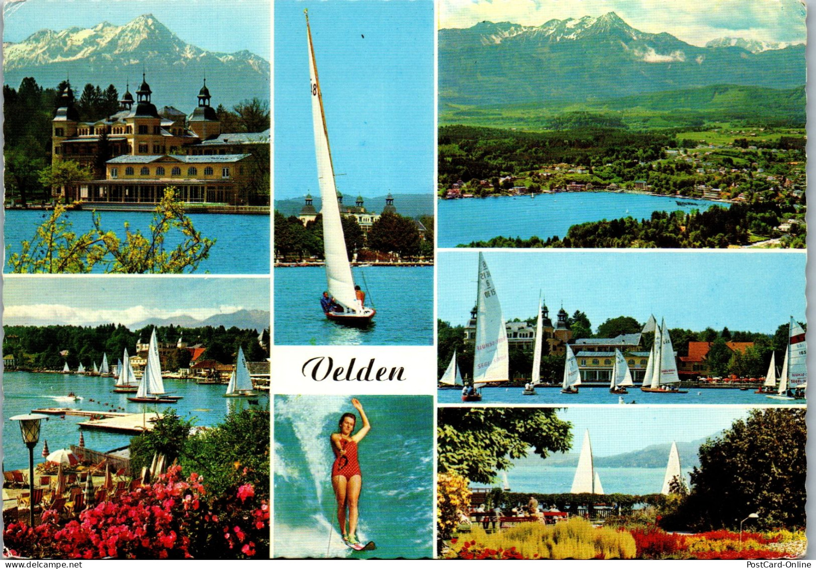 48752 - Kärnten - Velden , Am Wörthersee , Mehrbildkarte - Gelaufen 1976 - Velden