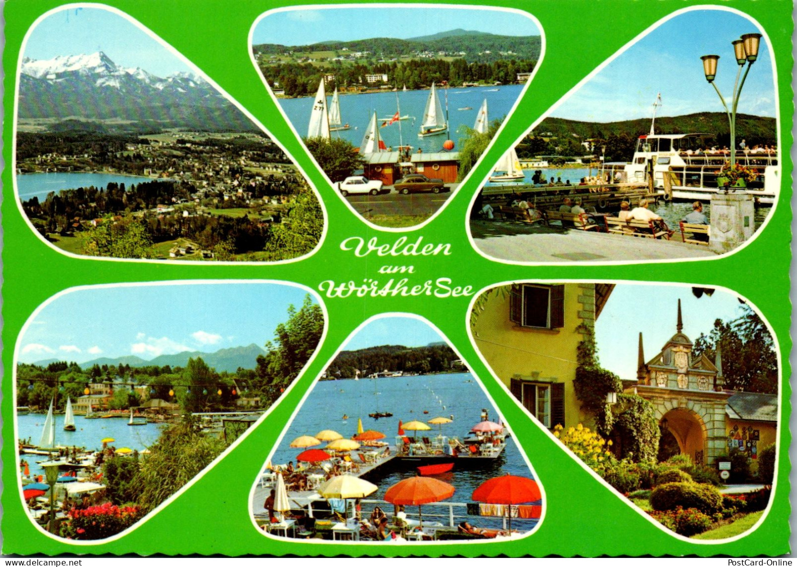 48755 - Kärnten - Velden , Am Wörthersee , Mehrbildkarte - Gelaufen 1982 - Velden