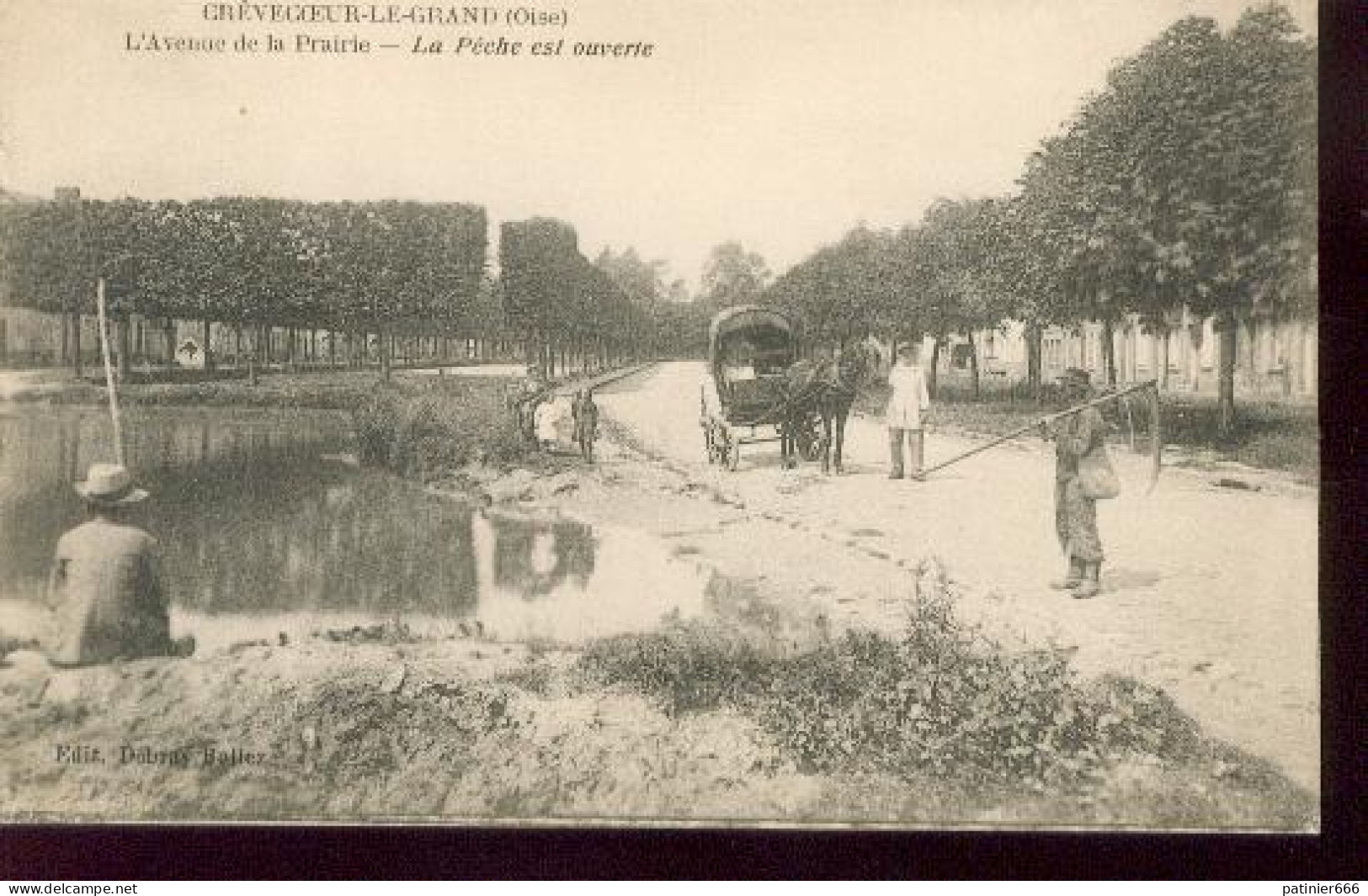 Crevecoeur Le Grand La Peche Est Ouverte - Crevecoeur Le Grand