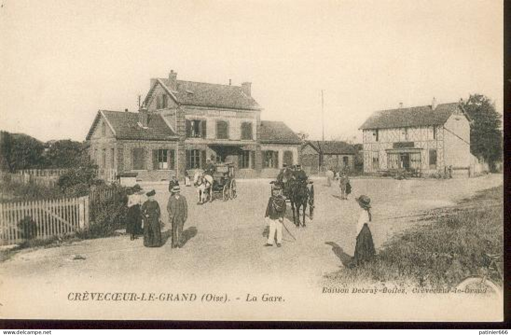 Crevecoeur Le Grand La Gare - Crevecoeur Le Grand
