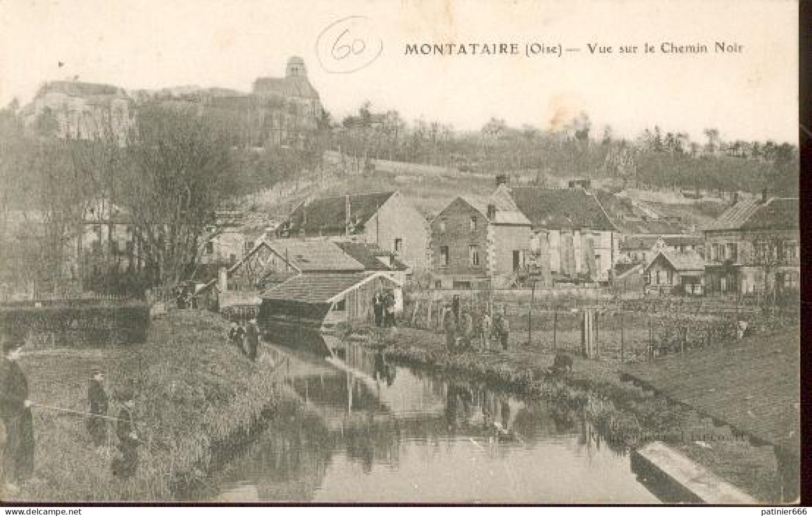 Montataire Vue Sur Le Chemin Noir - Montataire