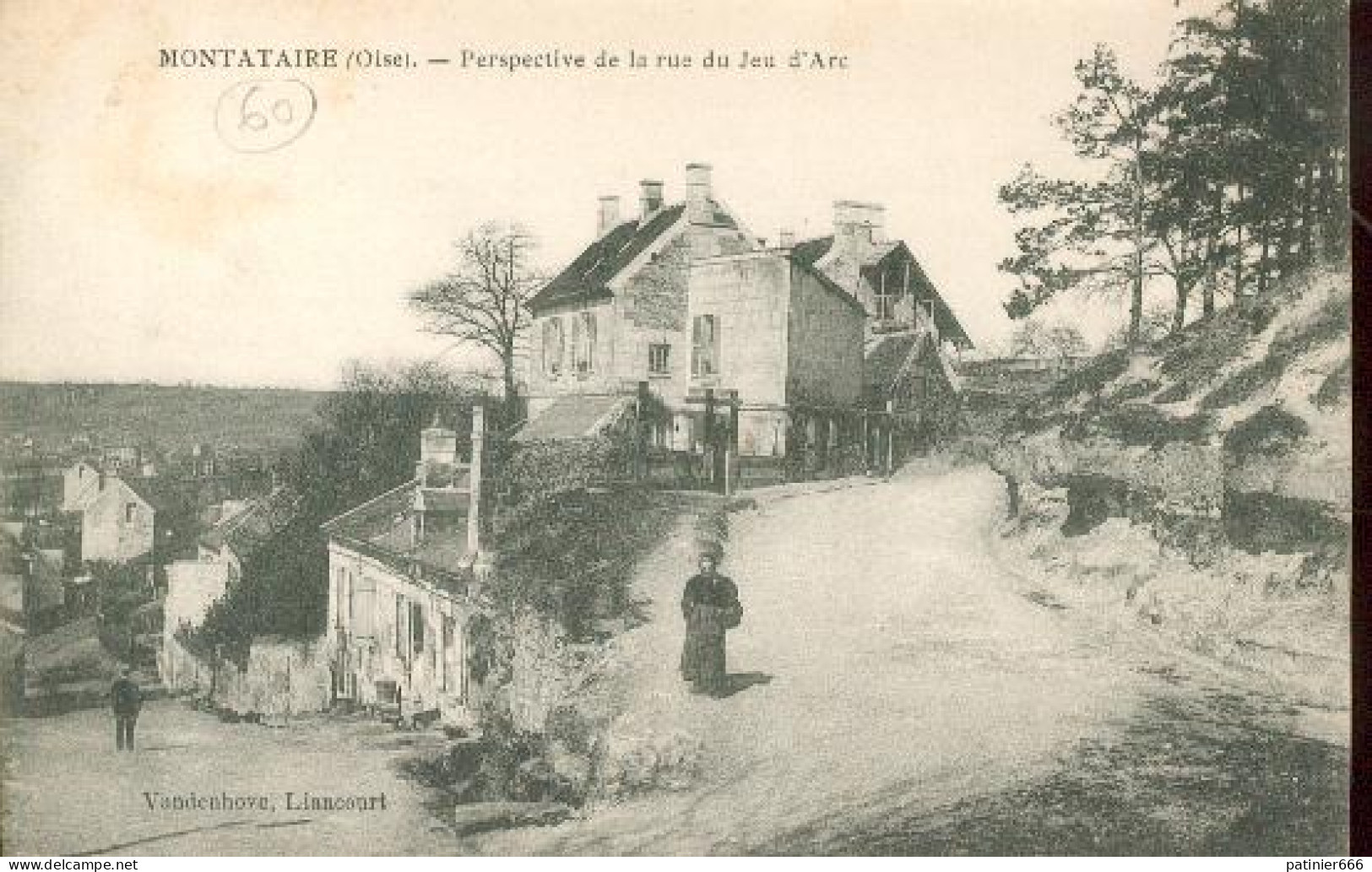 Montataire Perspective De La Rue Du Jeu D'arc - Montataire