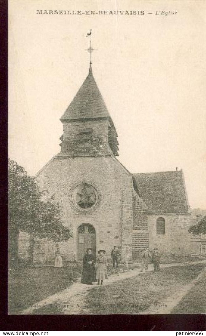 Marseille En Beauvaisis L'eglise - Marseille-en-Beauvaisis