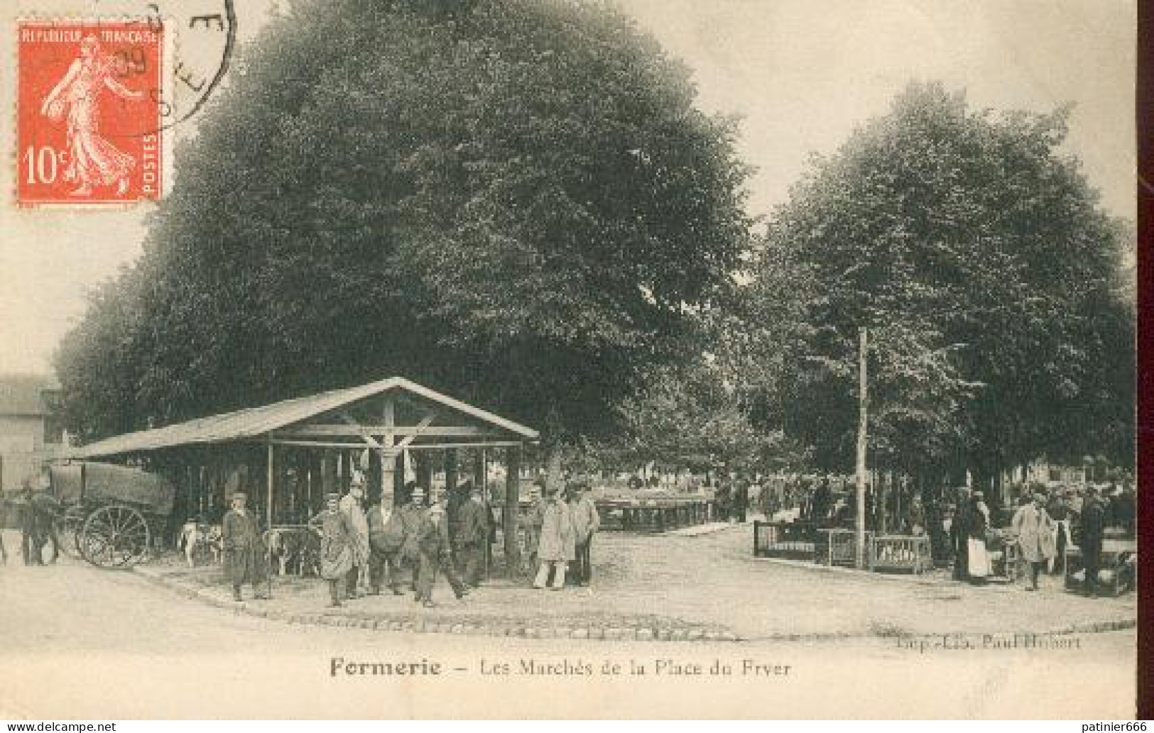 Formerie Les Marchés Et La Place Du Fryer - Formerie