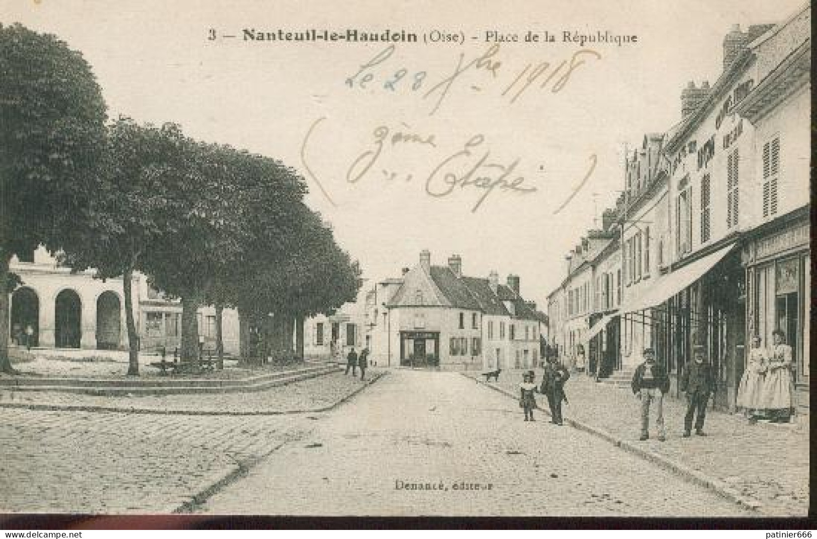 Nanteuil Le Haudoin Place De La Republique - Nanteuil-le-Haudouin