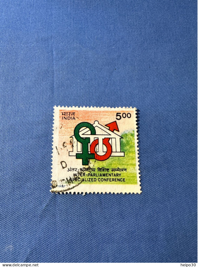 India 1997 Michel 1536 Interparlamentarische Union IPU - Used Stamps