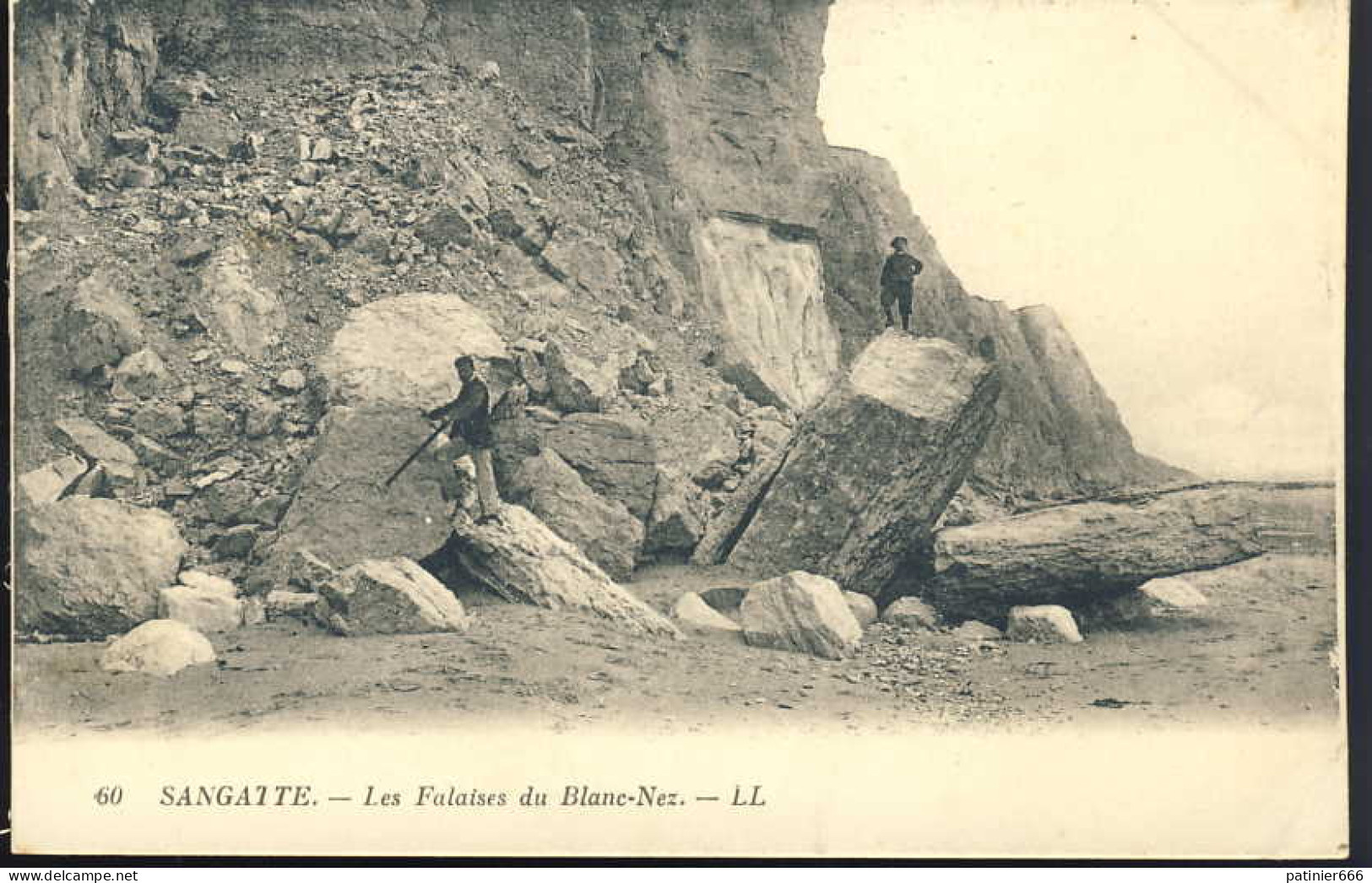 Sangatte Les Falaises Du Blac Nez - Sangatte