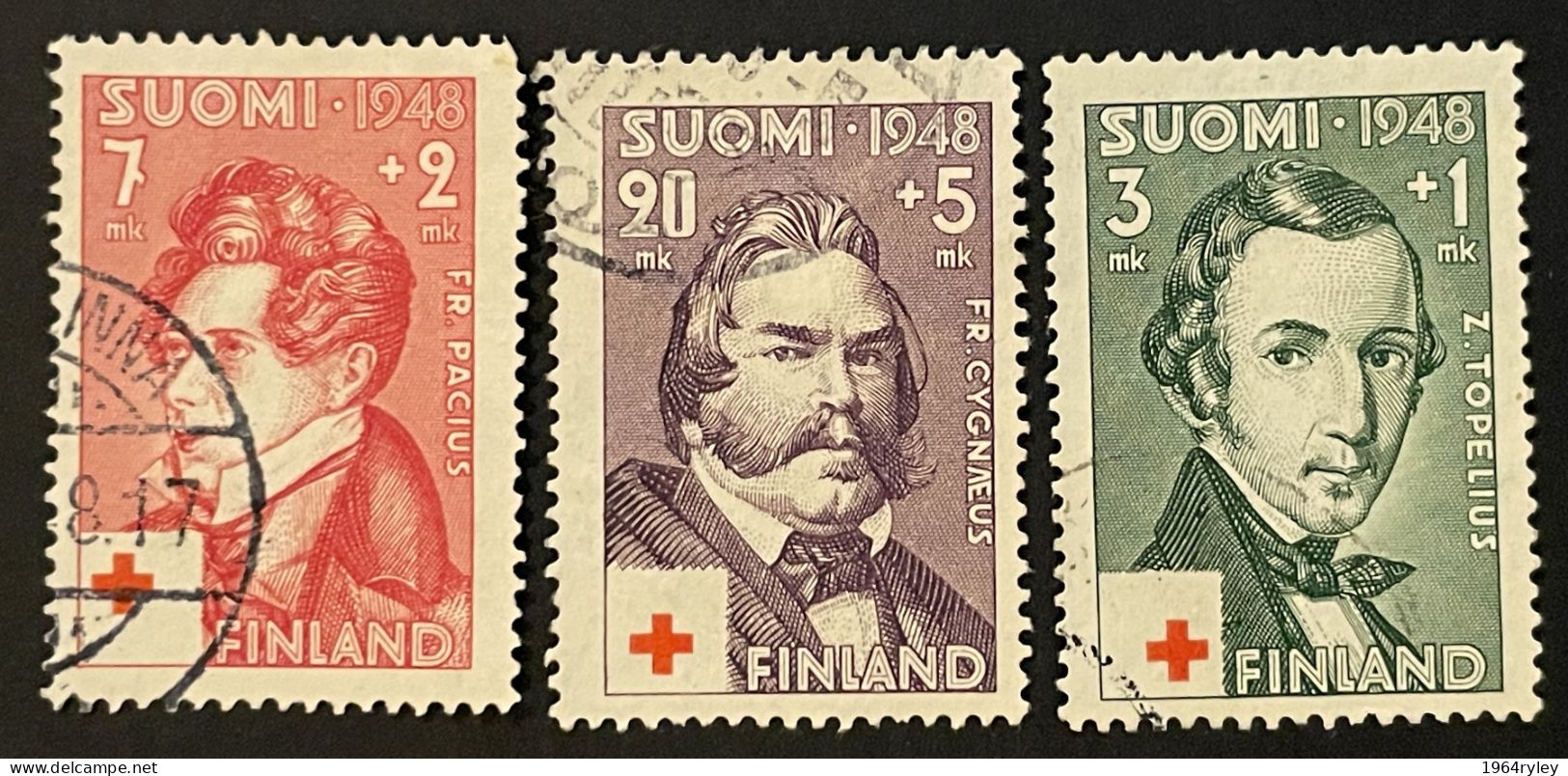 FINLAND  - (0) - 1948 - # 334/337   3 Values - Used Stamps