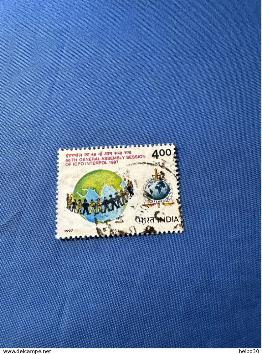 India 1997 Michel 1580 Interpol - Used Stamps