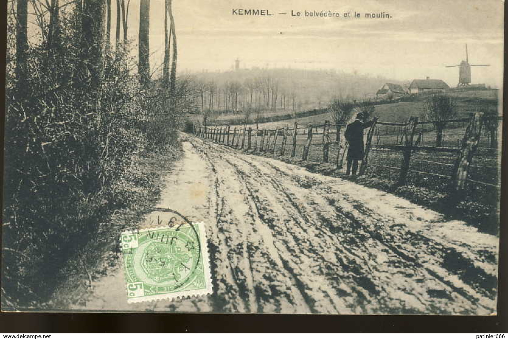 Kemmel Le Belvedere Et Le Moulin - Heuvelland